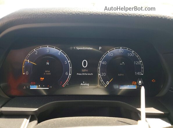 1C4RJGAGXSC371015 2025 JEEP GRAND White Instrument cluster view