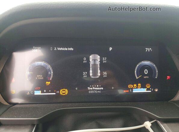 1C4RJGBG5PC510036 2023 JEEP GRAND Черный Вид щитка приборов