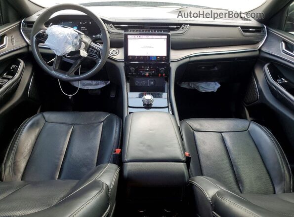 1C4RJGDG5PC544989 2023 JEEP GRAND Black Dashboard view