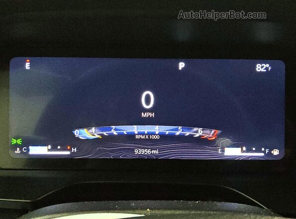 1C4RJHAG1PC520151 2023 JEEP GRAND Black Instrument cluster view
