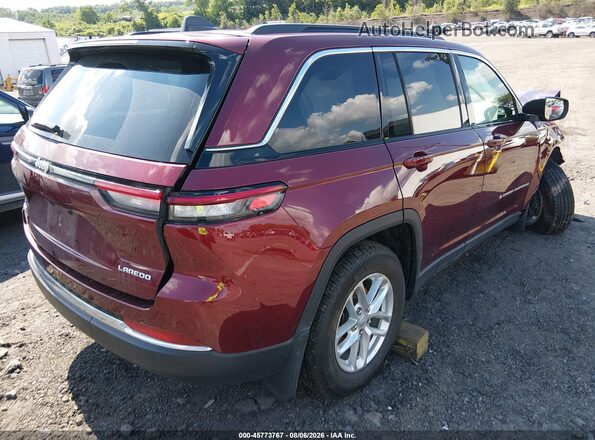 1C4RJHAG1SC306995 2025 JEEP GRAND CHEROKEE Maroon Задня права чверть