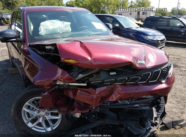 1C4RJHAG1SC306995 2025 JEEP GRAND CHEROKEE Maroon Вид спереду