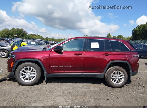 1C4RJHAG1SC306995 2025 JEEP GRAND CHEROKEE Maroon Панорамний вид салону 360°