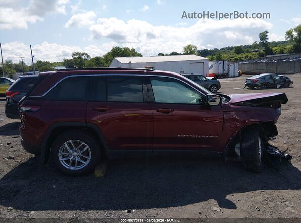 1C4RJHAG1SC306995 2025 JEEP GRAND CHEROKEE Maroon Вид задньої частини салону