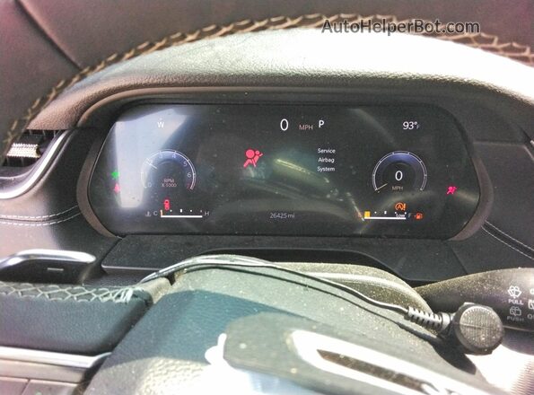 1C4RJHAG2RC150721 2024 JEEP GRAND White Instrument cluster view