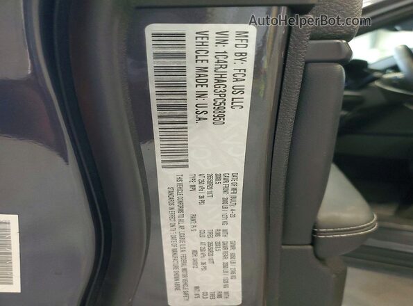 1C4RJHAG3PC598950 2023 JEEP GRAND Gray VIN կոդի պիտակի տեսք