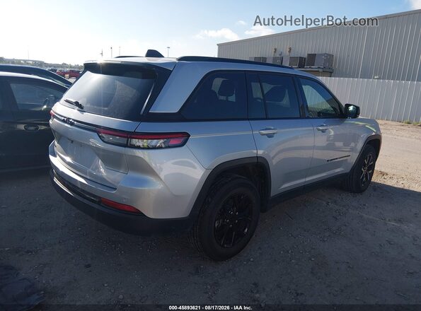 1C4RJHAG4S8657435 2025 JEEP GRAND CHEROKEE Серебряный Задняя правая четверть