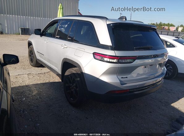 1C4RJHAG4S8657435 2025 JEEP GRAND CHEROKEE Серебряный Задняя левая четверть
