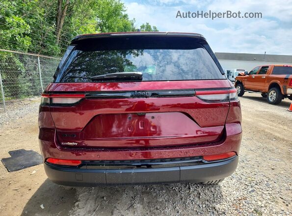 1C4RJHAG4SC310622 2025 JEEP GRAND Burgundy Հետևի տեսք