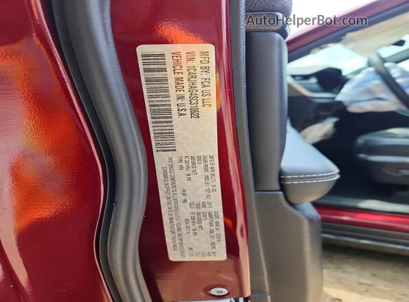 1C4RJHAG4SC310622 2025 JEEP GRAND Burgundy Սալոնի 360 աստիճան տեսք