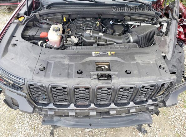 1C4RJHAG4SC310622 2025 JEEP GRAND Burgundy Շարժիչի բաժամունքի տեսք
