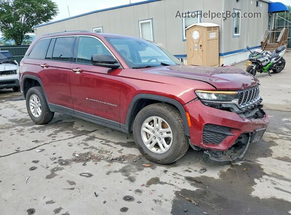 1C4RJHAG5PC521576 2023 JEEP GRAND Бордовый Передняя правая четверть