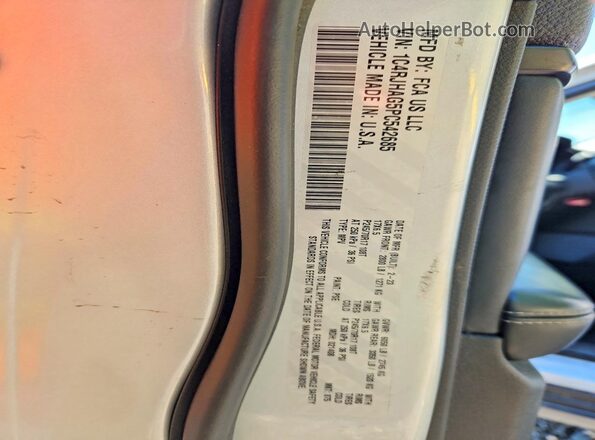 1C4RJHAG5PC542685 2023 JEEP GRAND Silver Вид наклейки з VIN-кодом