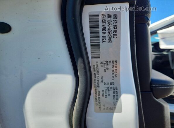 1C4RJHAG5RC699295 2024 JEEP GRAND White Vista de la etiqueta del VIN