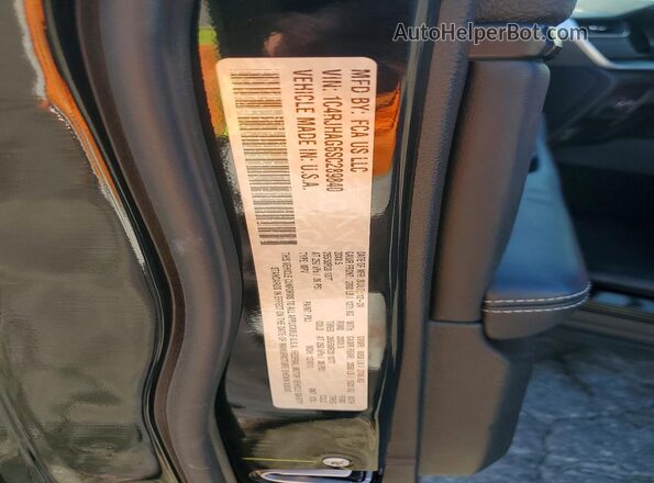 1C4RJHAG6SC289840 2025 JEEP GRAND Black Widok naklejki z numerem VIN