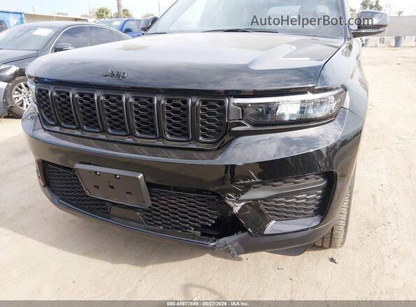 1C4RJHAG7PC607536 2023 JEEP GRAND CHEROKEE Black Вид спереду