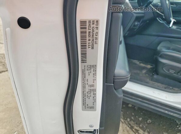 1C4RJHAG7RC243380 2024 JEEP GRAND White Widok naklejki z numerem VIN