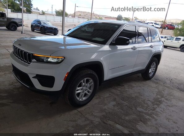 1C4RJHAGXP8857341 2023 JEEP GRAND CHEROKEE White Vista tres cuartos delantera izquierda