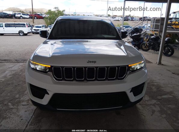 1C4RJHAGXP8857341 2023 JEEP GRAND CHEROKEE White Vista del cuadro de instrumentos