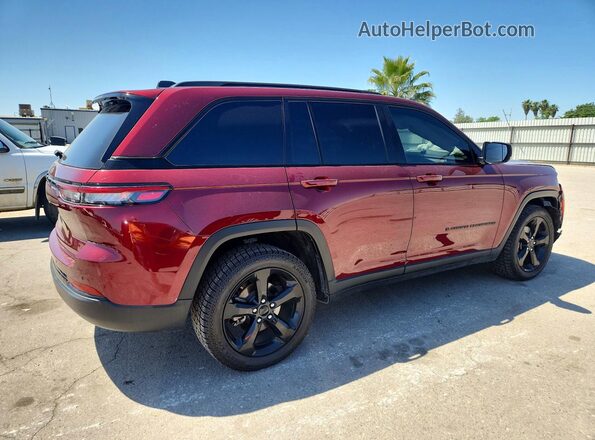 1C4RJHAGXPC669402 2023 JEEP GRAND Burgundy Задня права чверть