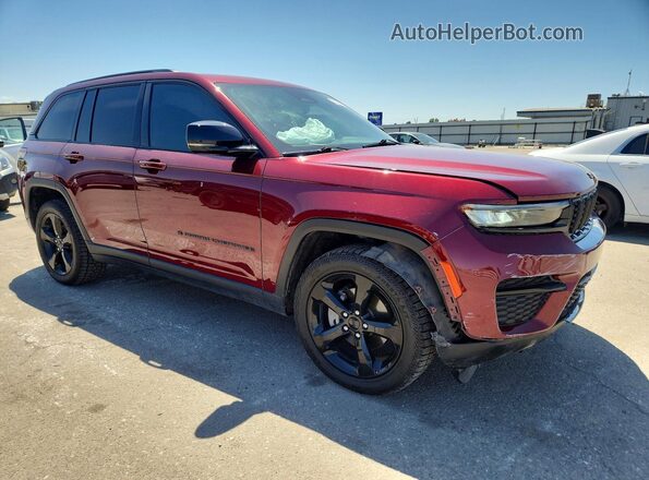 1C4RJHAGXPC669402 2023 JEEP GRAND Burgundy Передня права чверть