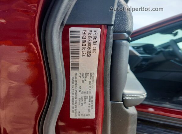1C4RJHAGXSC351529 2025 JEEP GRAND Бордовый Вид подкапотного пространства