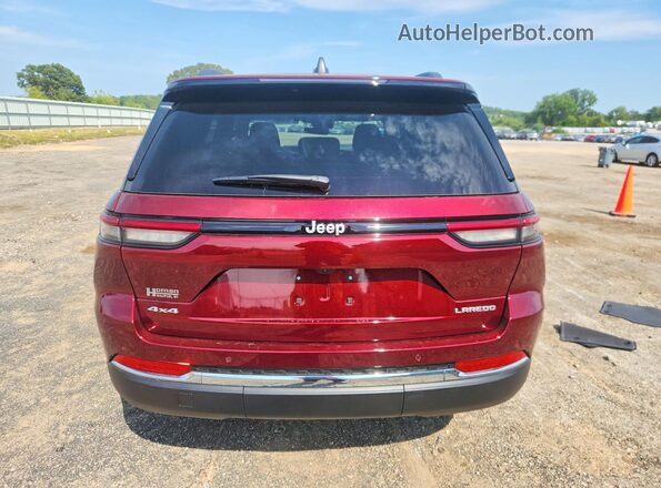1C4RJHAGXSC351529 2025 JEEP GRAND Бордовый Вид сзади