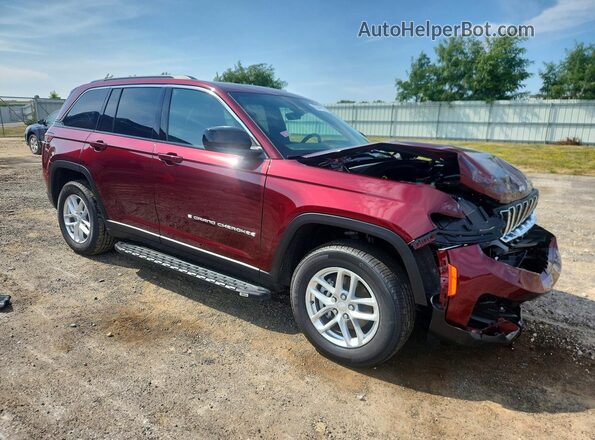 1C4RJHAGXSC351529 2025 JEEP GRAND Бордовый Передняя правая четверть