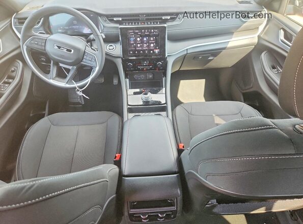 1C4RJHAGXSC351529 2025 JEEP GRAND Бордовый Вид панели приборов