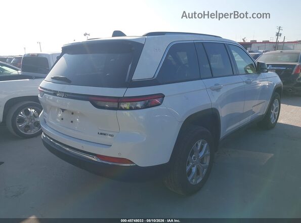 1C4RJHBG0PC606596 2023 JEEP GRAND CHEROKEE Белый Задняя правая четверть