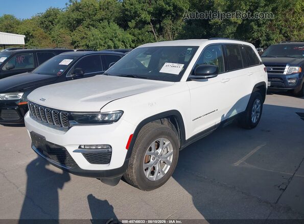 1C4RJHBG0PC606596 2023 JEEP GRAND CHEROKEE Белый Передняя левая четверть