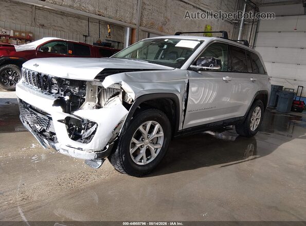 1C4RJHBG1P8741900 2023 JEEP GRAND CHEROKEE Silver წინა მარცხენა ხედი სამი მეოთხედიდან