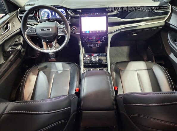 1C4RJHBG1PC532265 2023 JEEP GRAND Burgundy Առջևի վահանակի տեսք