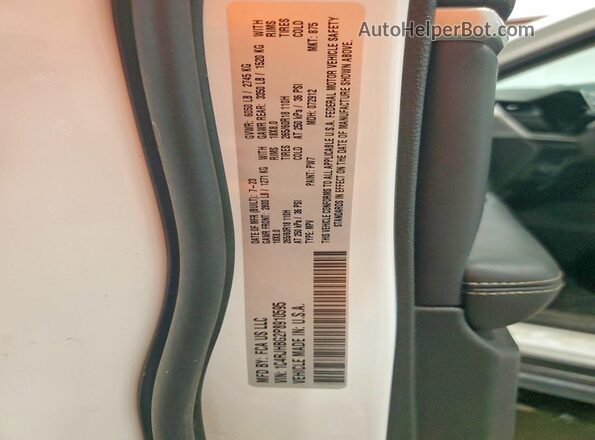 1C4RJHBG2P8910595 2023 JEEP GRAND White VIN კოდის სტიკერის ხედი