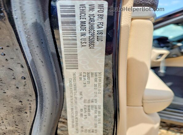 1C4RJHBG2PC506824 2023 JEEP GRAND Black Vista interior de 360 grados