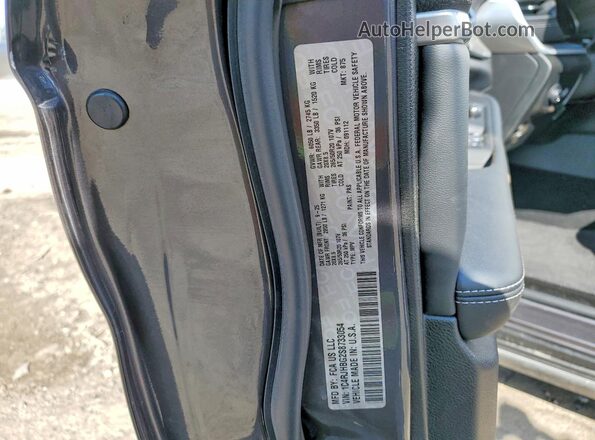 1C4RJHBG2S8733054 2025 JEEP GRAND Gray VIN კოდის სტიკერის ხედი