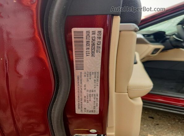 1C4RJHBG2SC345447 2025 JEEP GRAND Burgundy სალონის 360-გრადუსიანი ხედი
