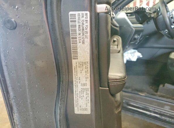 1C4RJHBG3RC121680 2024 JEEP GRAND Black VIN კოდის სტიკერის ხედი