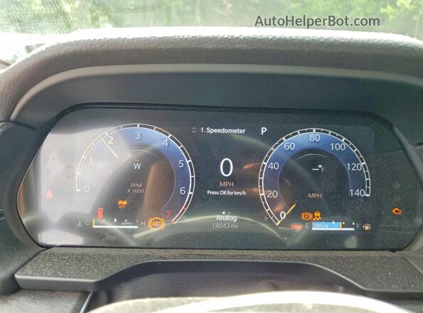 1C4RJHBG3SC291687 2025 JEEP GRAND Silver Вид щитка приладів
