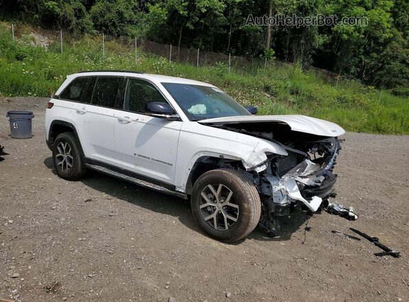 1C4RJHBG4RC251645 2024 JEEP GRAND Белый Передняя правая четверть