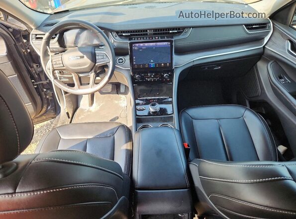 1C4RJHBG5P8897258 2023 JEEP GRAND Синий Вид панели приборов