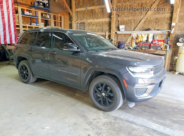 1C4RJHBG5PC543222 2023 JEEP GRAND Черный Передняя правая четверть