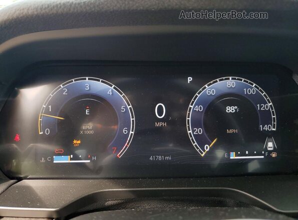 1C4RJHBG5PC566595 2023 JEEP GRAND White ხელსაწყოთა პანელის ხედი