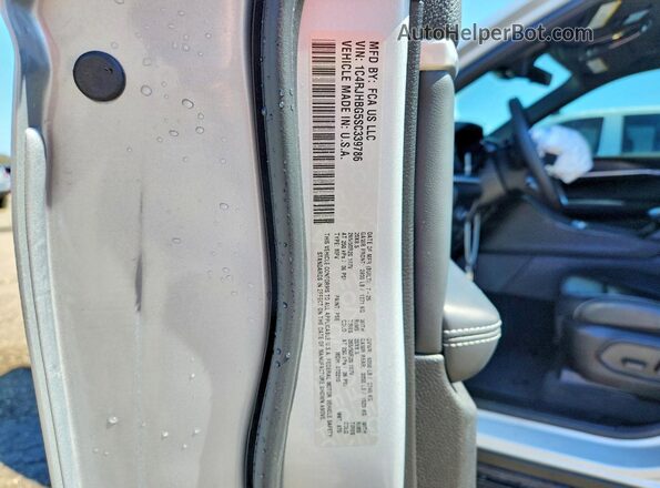 1C4RJHBG5SC339786 2025 JEEP GRAND White Vista de la etiqueta del VIN