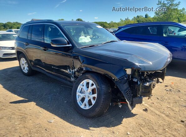 1C4RJHBG7PC523621 2023 JEEP GRAND Черный Передняя правая четверть