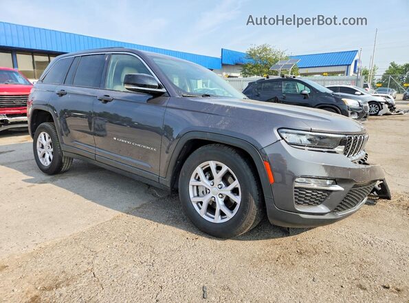 1C4RJHBG8N8616888 2022 JEEP GRAND Серый Передняя правая четверть