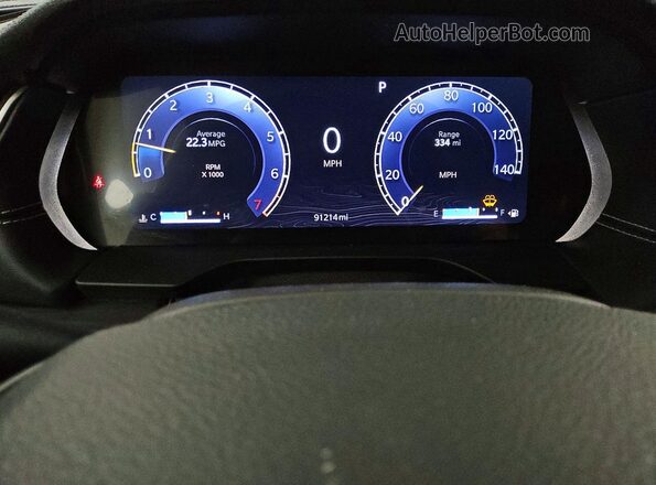 1C4RJHBG8P8881281 2023 JEEP GRAND White Vista del cuadro de instrumentos