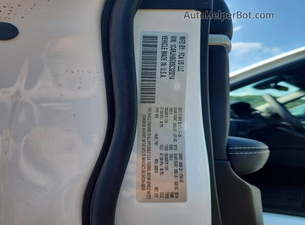 1C4RJHBG8SC320214 2025 JEEP GRAND White Widok naklejki z numerem VIN