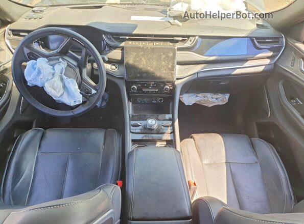 1C4RJHDG7P8860385 2023 JEEP GRAND Charcoal Dashboard view