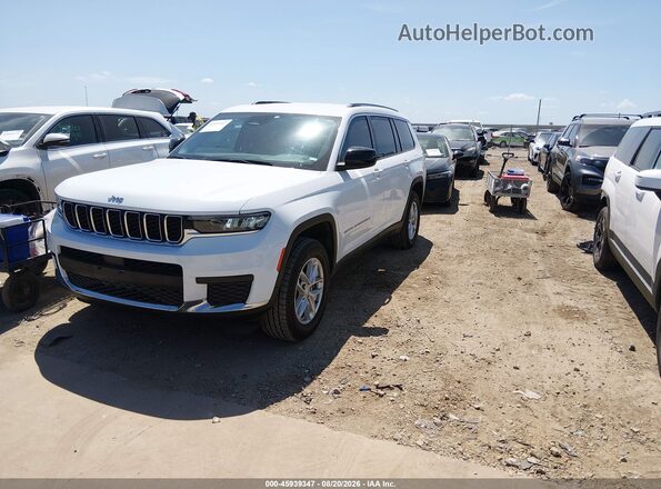 1C4RJJAG2P8901582 2023 JEEP GRAND CHEROKEE L White Передня ліва чверть
